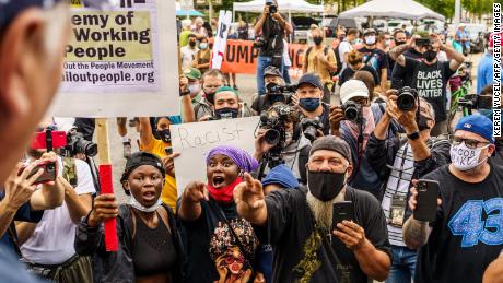 About 93% of racial justice protests in the US have been
peaceful, a new report finds 1
