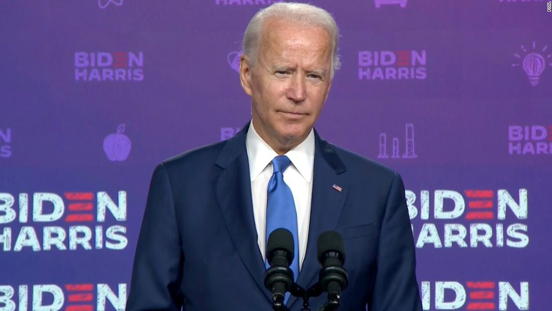 Biden blames Trump for schools' struggles to open 1
