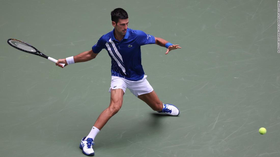 Djokovic rallies at US Open to stay unbeaten, despite rare
tiebreak blip 1
