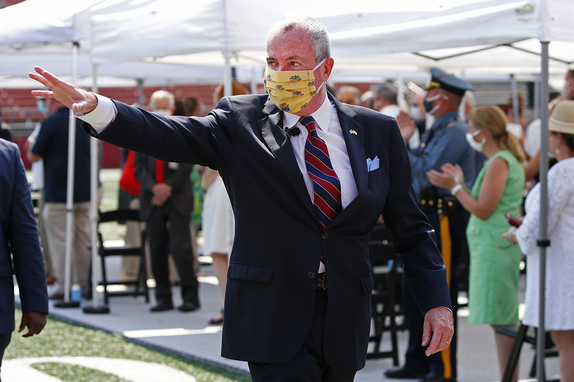 How Covid-19 made New Jersey’s Phil Murphy the most powerful
governor in America 1