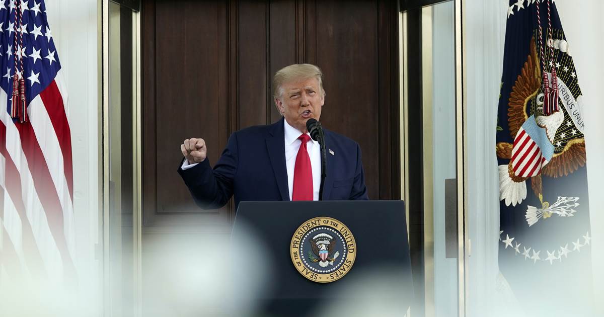 Trump touts big job gains, says the U.S. is 'rounding the
corner' on the coronavirus 1