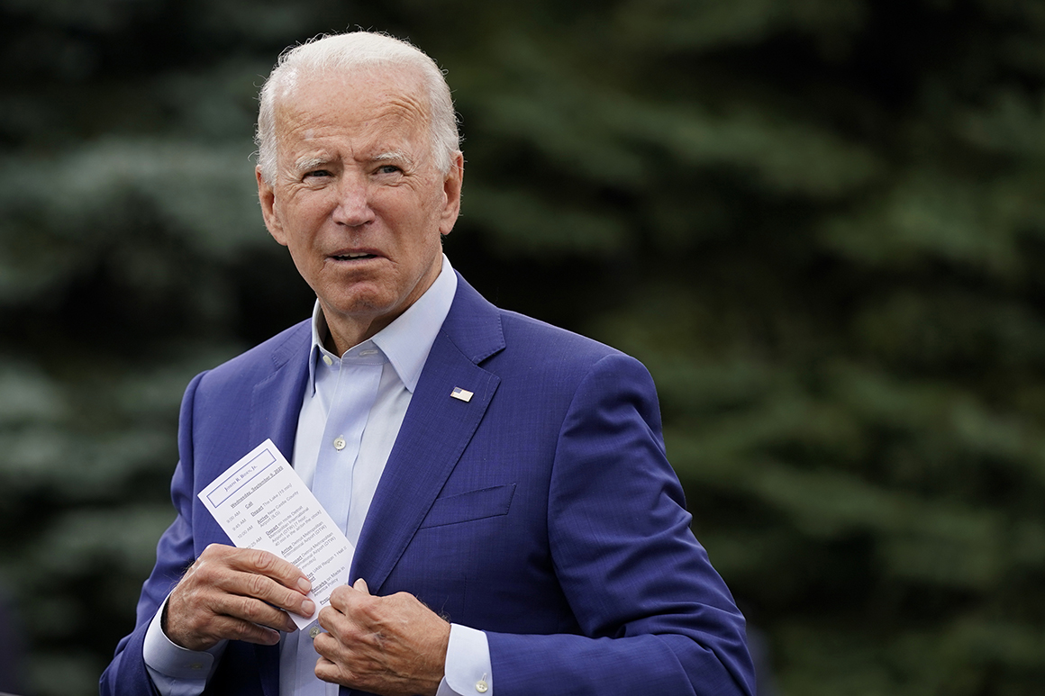Biden’s transition team, wary of Trump and Covid-19, sets
massive fundraising goal 1