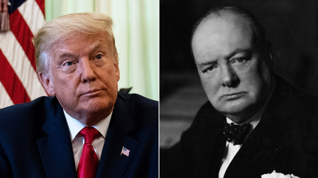 Fact check: Trump says his coronavirus deception was
Churchillian. Scholars of Churchill say he's wrong 1