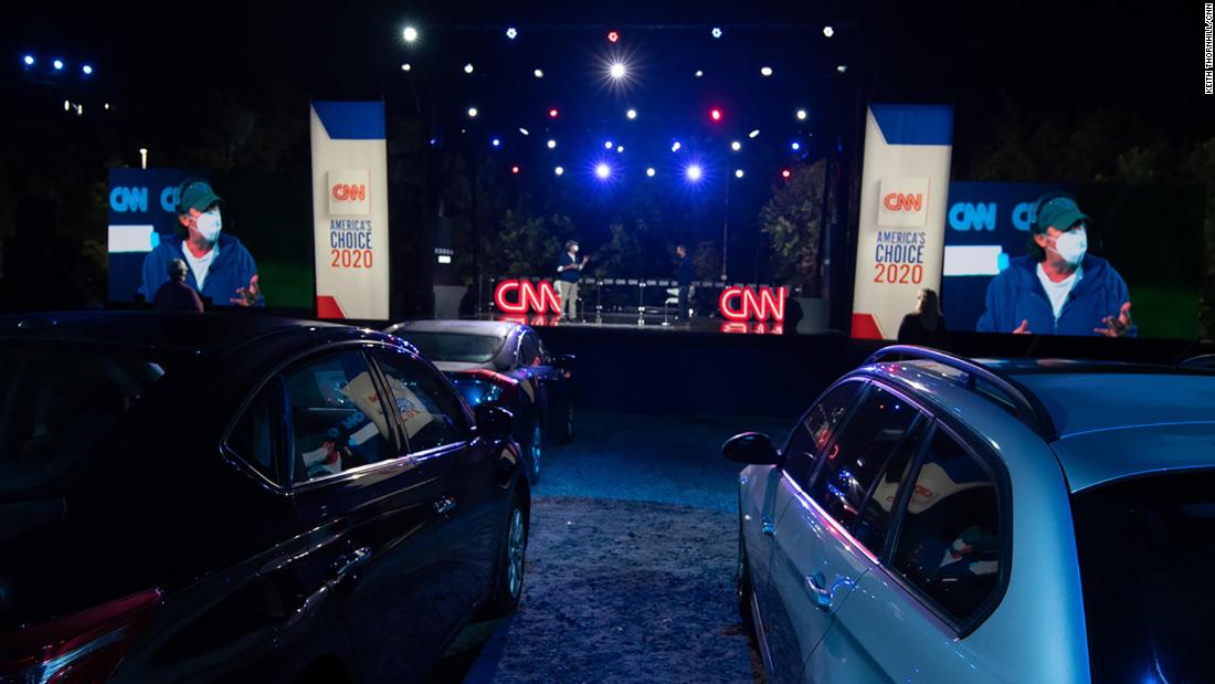 CNN to host first drive-in town hall due to coronavirus
pandemic 1