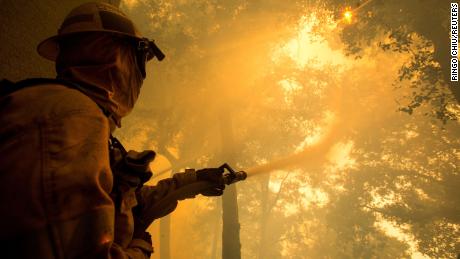 Wildfires, coronavirus and an earthquake collided for
California's terrible week 1