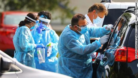 More than half of states are reporting more new coronavirus
cases as the US nears 200,000 deaths 1
