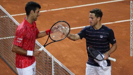 Novak Djokovic defeats Diego Schwartzman to win fifth
Italian Open title 1