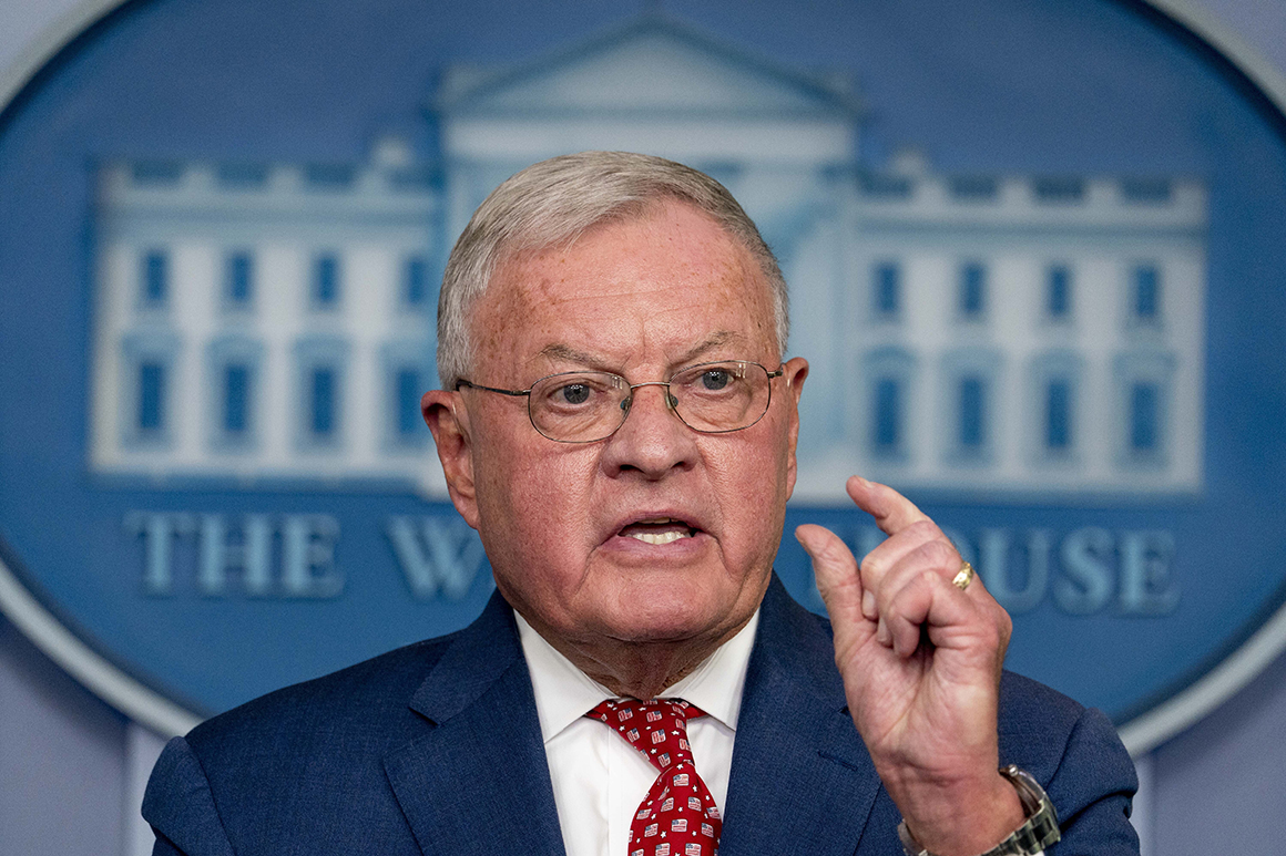 Pence aide blasts former coronavirus task force member who
criticized Trump 1