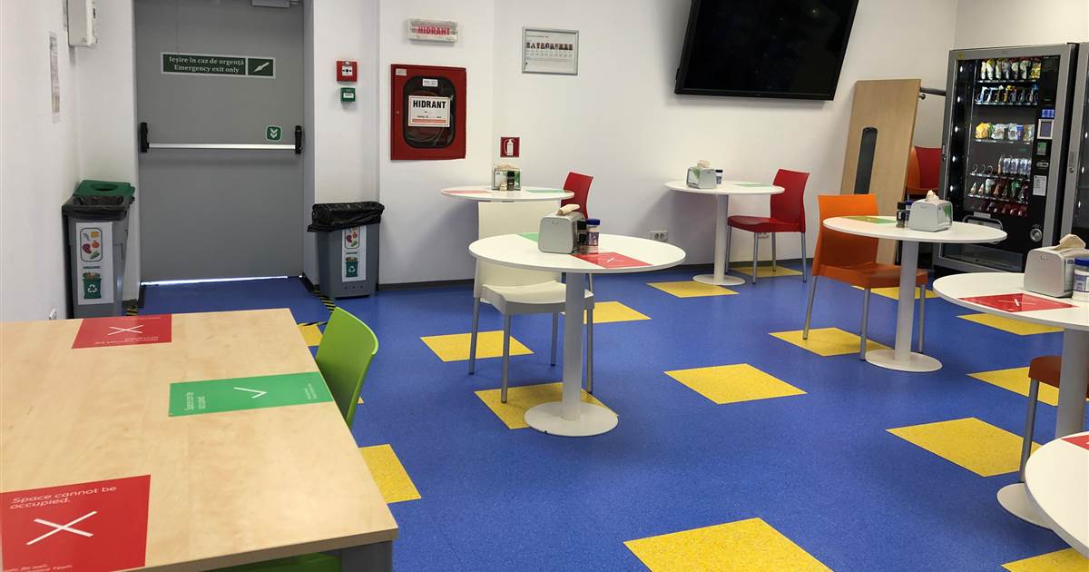 Touchless lattes and self-service kiosks: Office break rooms
go virus-proof 1