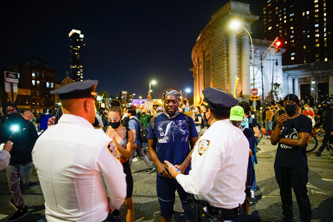 Anger, tears for protesters seeking justice for Breonna
Taylor 1