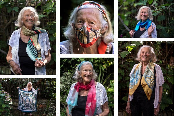 In Lockdown, an 86-Year-Old Blogger Finds an Audience and a
New Purpose 1