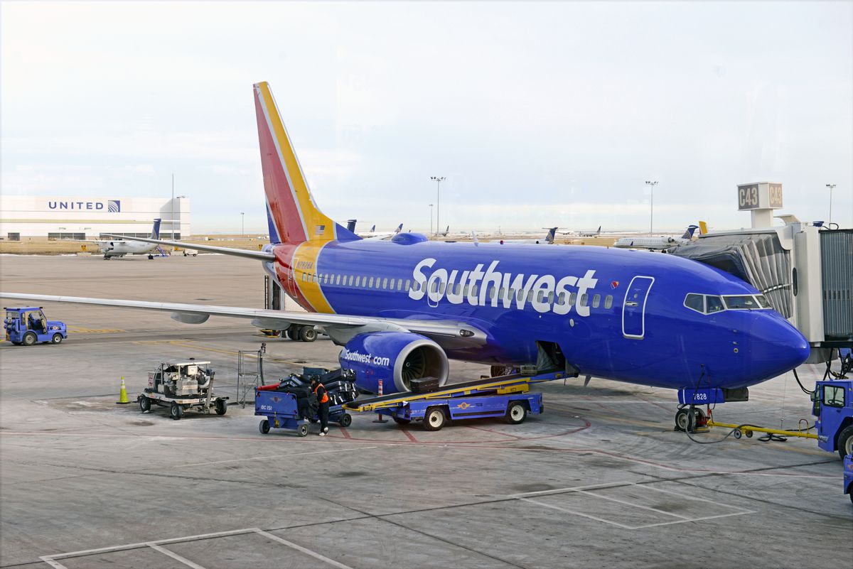 Mother says she was kicked off Southwest flight because
toddler was snacking, not wearing mask 1 Mother says she was kicked off Southwest flight because
toddler was snacking, not wearing mask 1