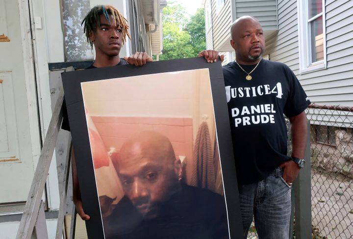 Naked Protesters Wear ‘Spit Hoods’ In Upstate New York To
Decry Daniel Prude’s Death 1