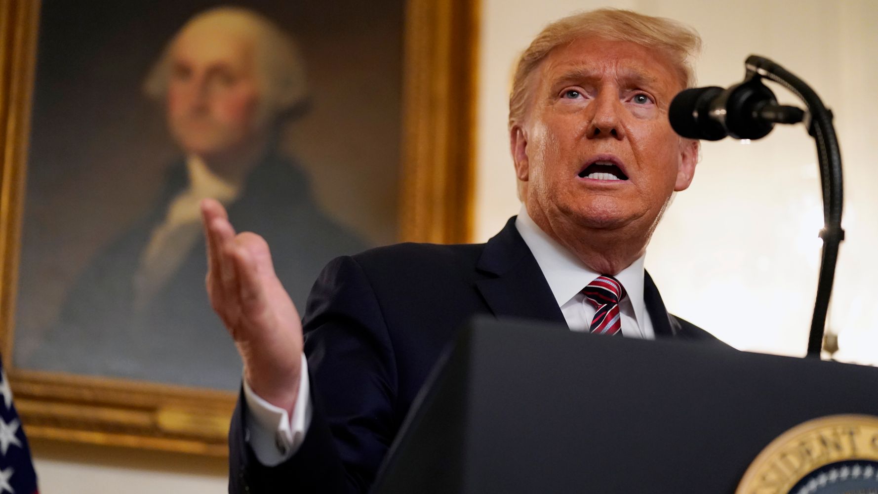 ‘I Don’t Want To Scare People:’ Trump Again Defends
Downplaying COVID-19 1