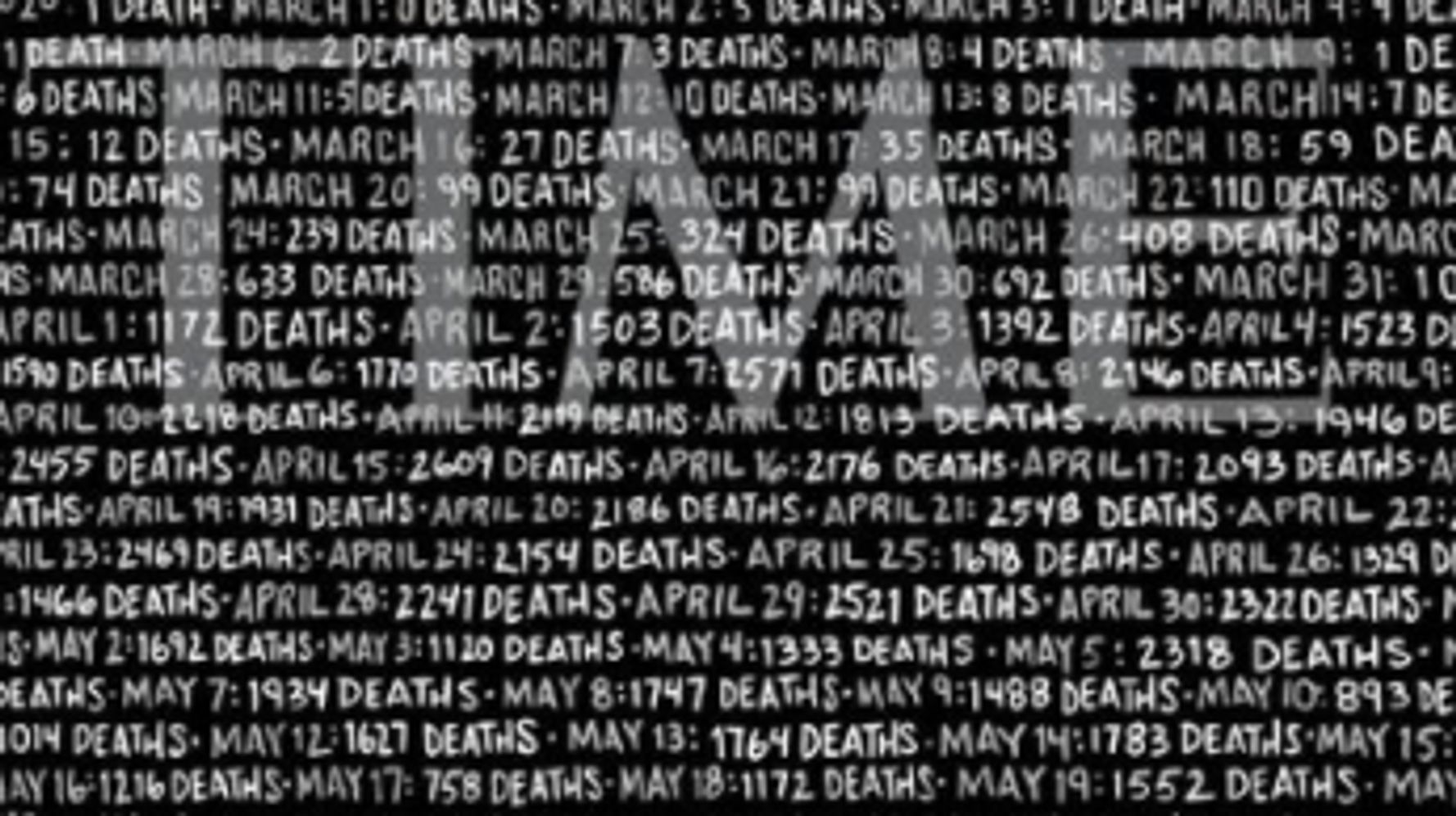 Daily Coronavirus Deaths Laid Bare On Time’s First Black
Border Cover Since 9/11 1