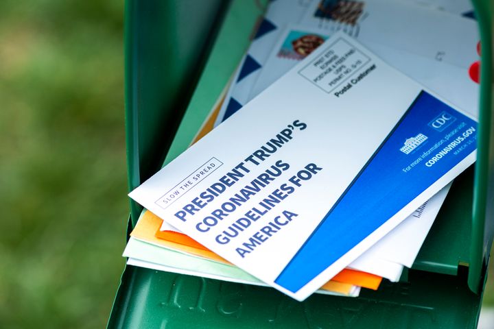 Trump Administration Has Yet To Pay USPS For COVID-19
Postcard Issued In March 1