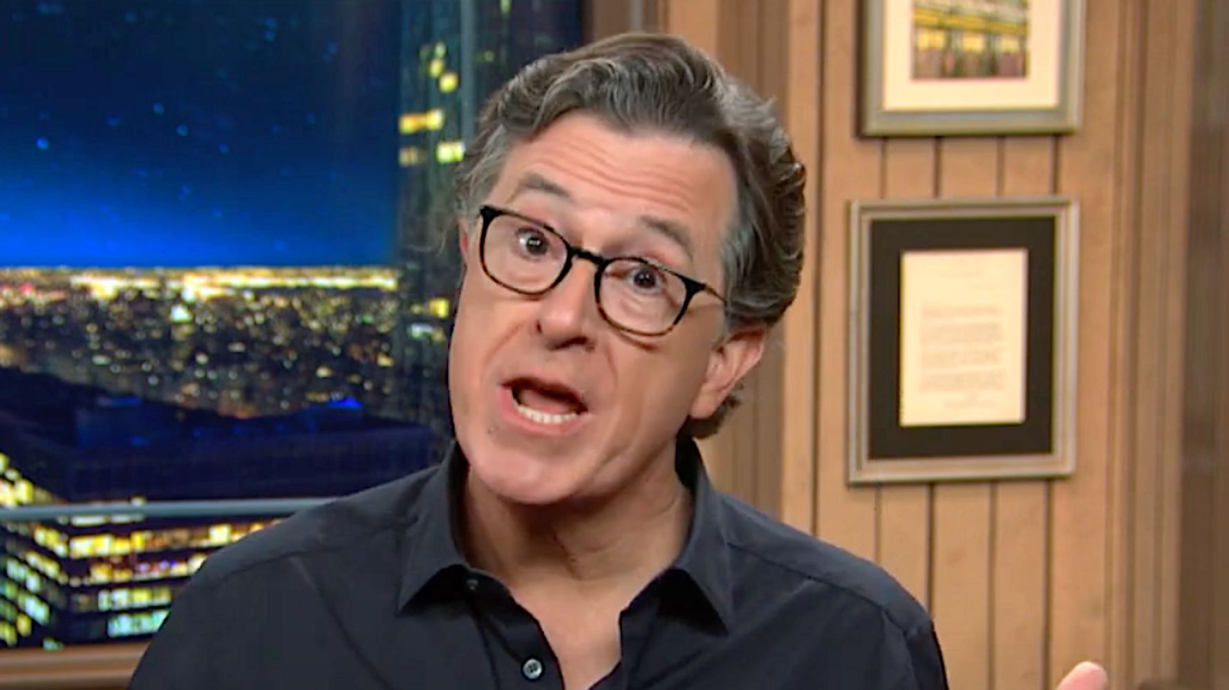 Colbert Buries Trump Claim That COVID-19 ‘Affects Virtually
Nobody’ 1