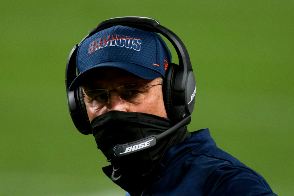 Broncos Briefs: After fine, Vic Fangio vows to be more aware
of wearing mask 1
