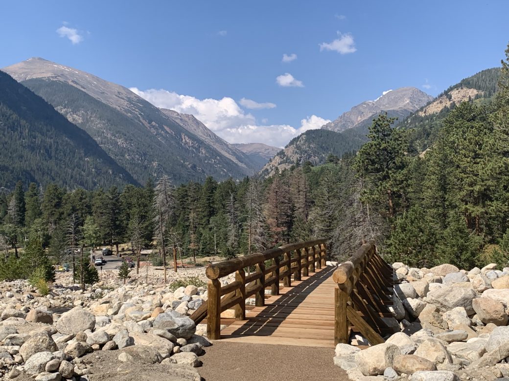 Popular Rocky Mountain National Park trail through a boulder
field reopens after reconstruction project 1