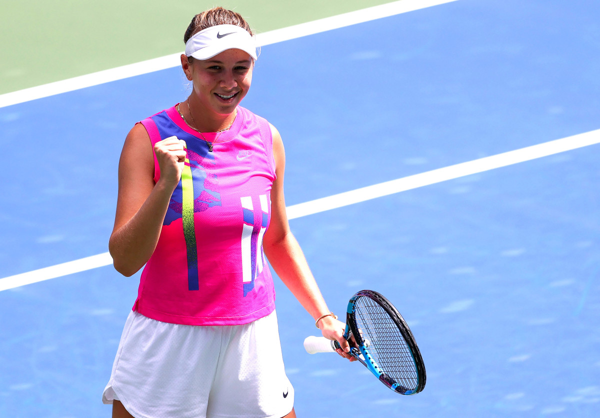 Amanda Anisimova feels late father’s presence in US Open
win 1