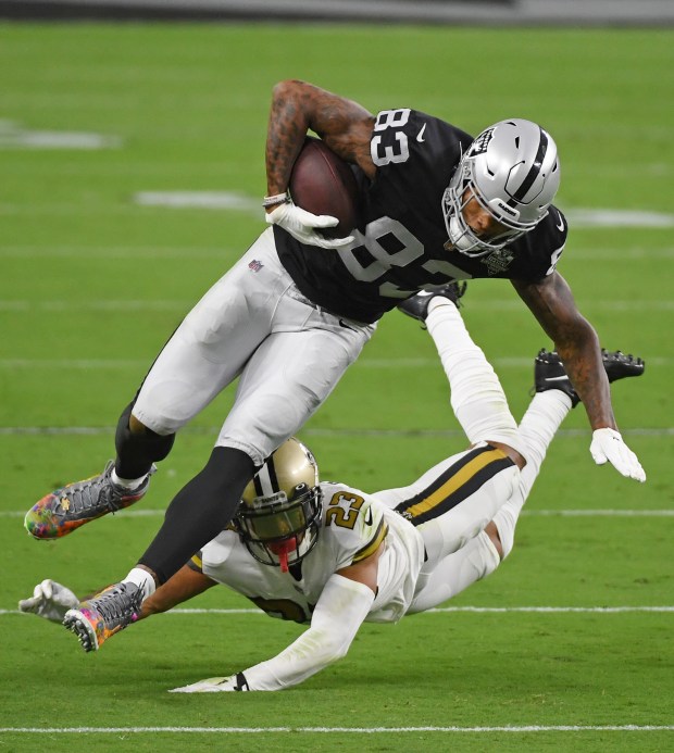 Raiders vs. Patriots: Five keys to winning in a short week
with cross country flight 1