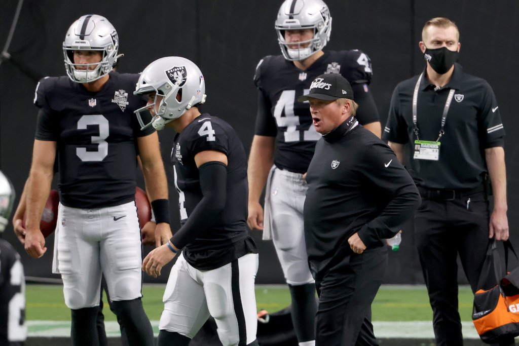 NFL hits Raiders, Gruden with big fines over Monday Night
Football mask violations 1