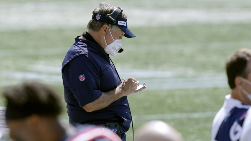 What Bill Belichick had to say about Cam Newton's Patriots
debut 1