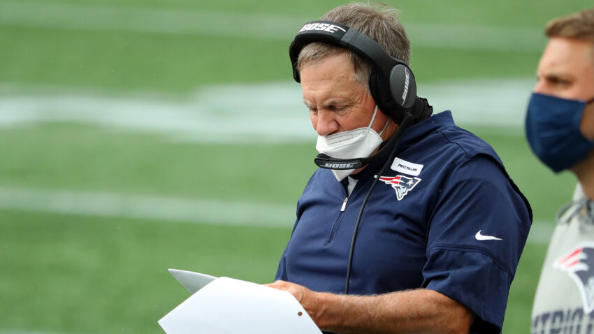 Bill Belichick praised 'complementary' Patriots performance,
wished Celtics luck 1