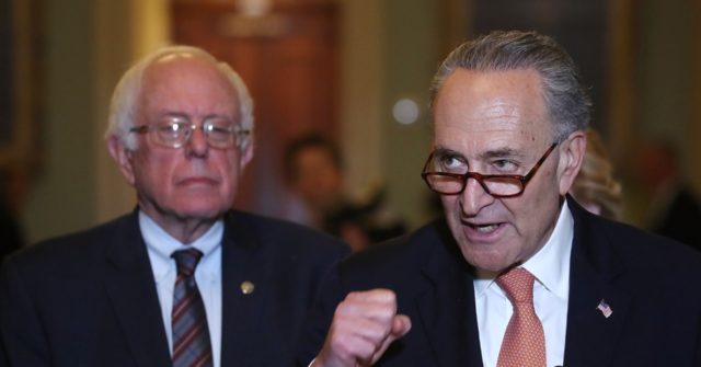 Chuck Schumer Backs Bernie Sanders in Plan to Force Trump
from Office If He Loses 1