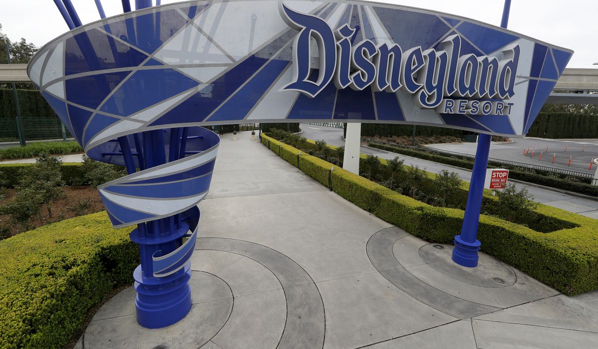 Disney to lay off 28,000 workers, citing California's
'unwillingness' to lift COVID-19 restrictions 1