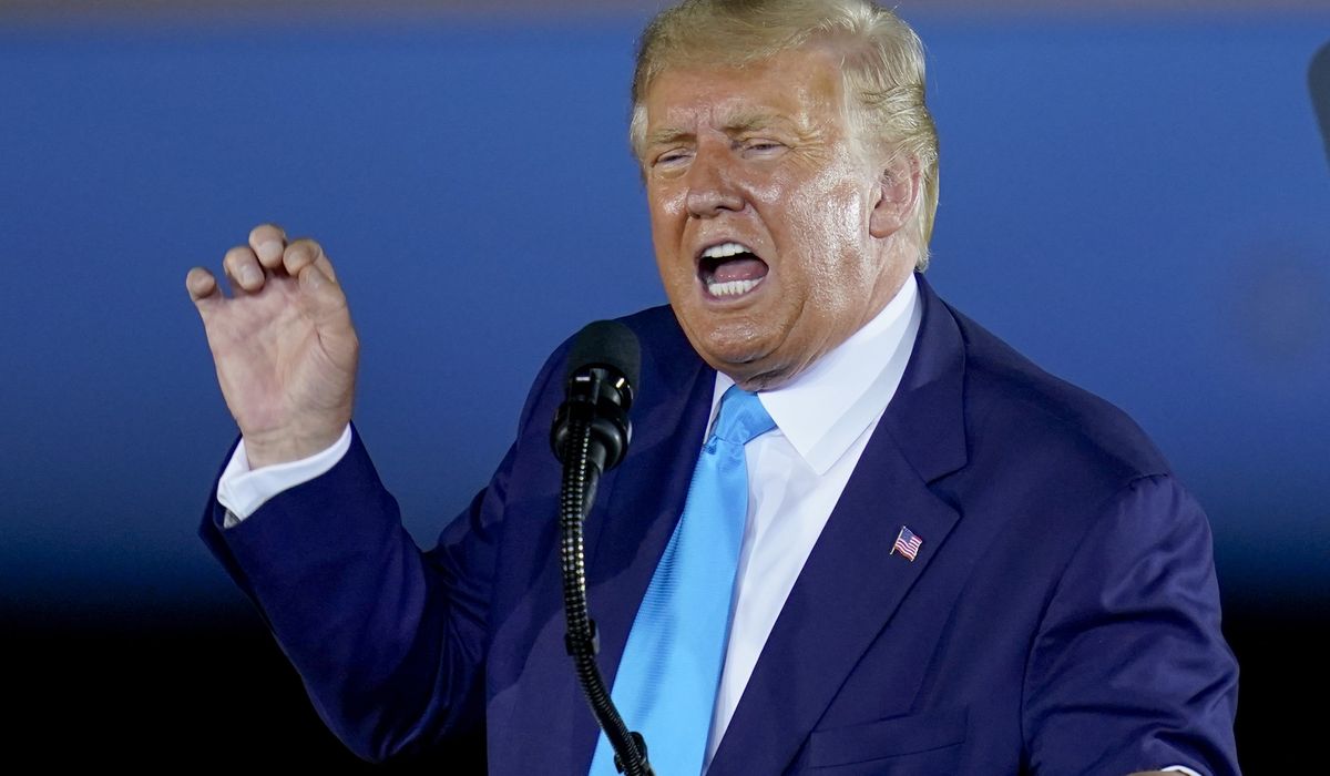 Trump: Coronavirus vaccine deadline not politically
motivated 1