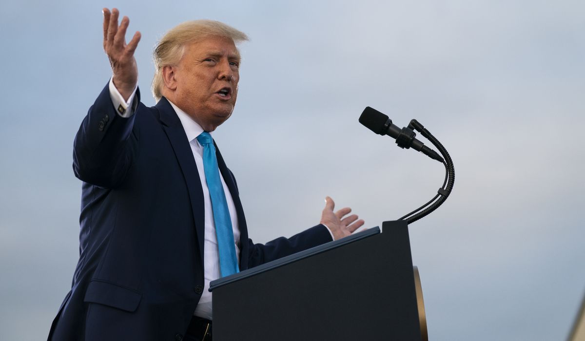 Trump: Biden appeasing 'domestic terrorists' in
rioting 1