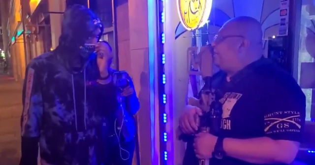 VIDEO: Protesters Pressure Armed Business Owner to Support
BLM 1
