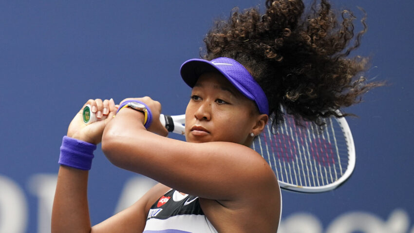 Naomi Osaka says she's out of French Open with injured
hamstring 1