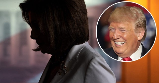 Donald Trump Mocks Nancy Pelosi for Getting Caught Unmasked
in Hair Salon 1
