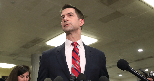 Exclusive — Sen. Tom Cotton Introduces Trio of Bills to
Combat Rioters 1