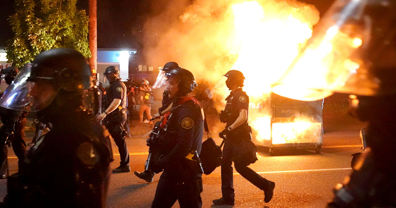 Study: Riots Have Hit 48 Out Of 50 Of Largest US
Cities 1