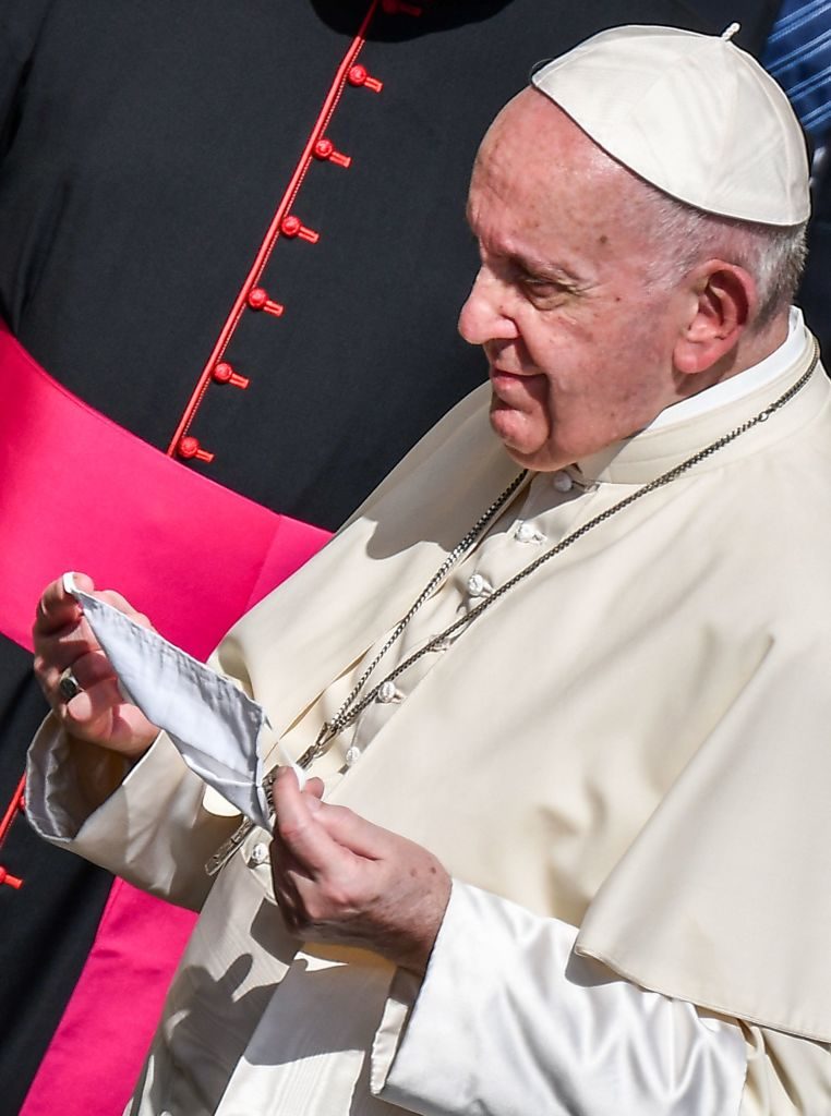 Pope Francis Decries ‘Partisan’ Coopting of Coronavirus for
Political Gain 1