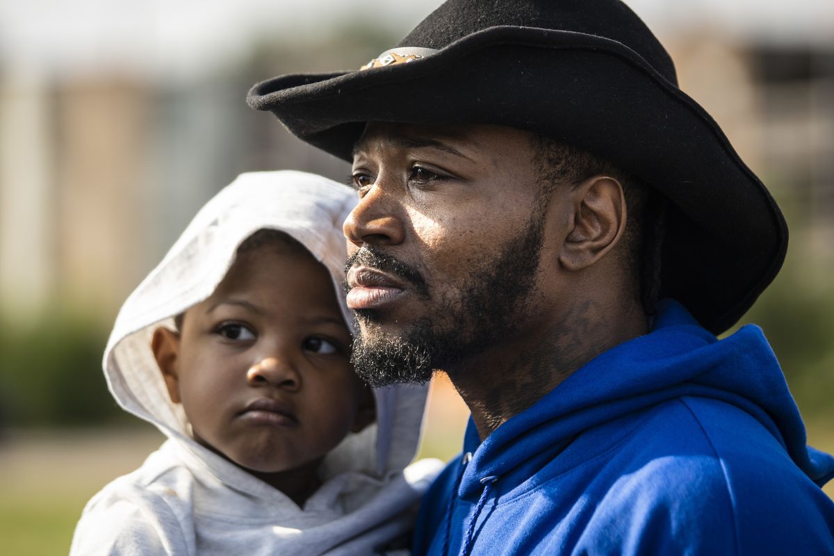 Dread Head Cowboy’s Dan Ryan protest 1