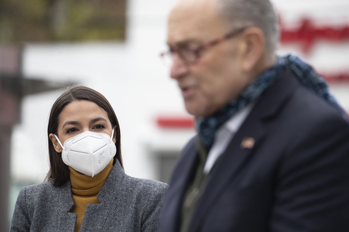 Schumer and AOC join forces to push for coronavirus funds
from feds 1