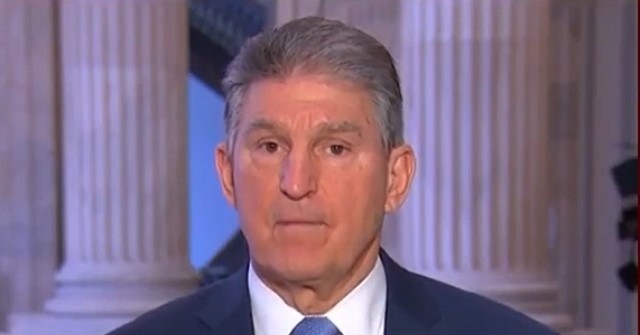 Manchin on Violent Protests: 'This Is Happening Under
President Donald Trump's Watch' -- 'Not Joe Biden's Watch' 1
