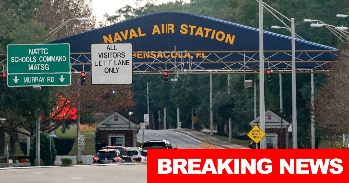 BREAKING: Naval Air Station Pensacola On Lockdown After Bomb
Threat 1