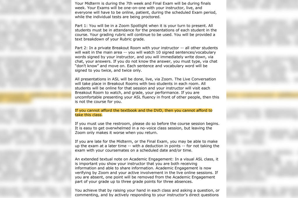 NYU sophomore pushes back after school slams low-income
classmates 1