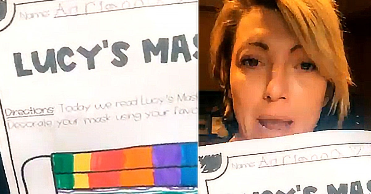 VIDEO: New York Mom Infuriated After Schools Try to
Normalize Masks, ‘It’s Not F***ing Normal, People!’ 1