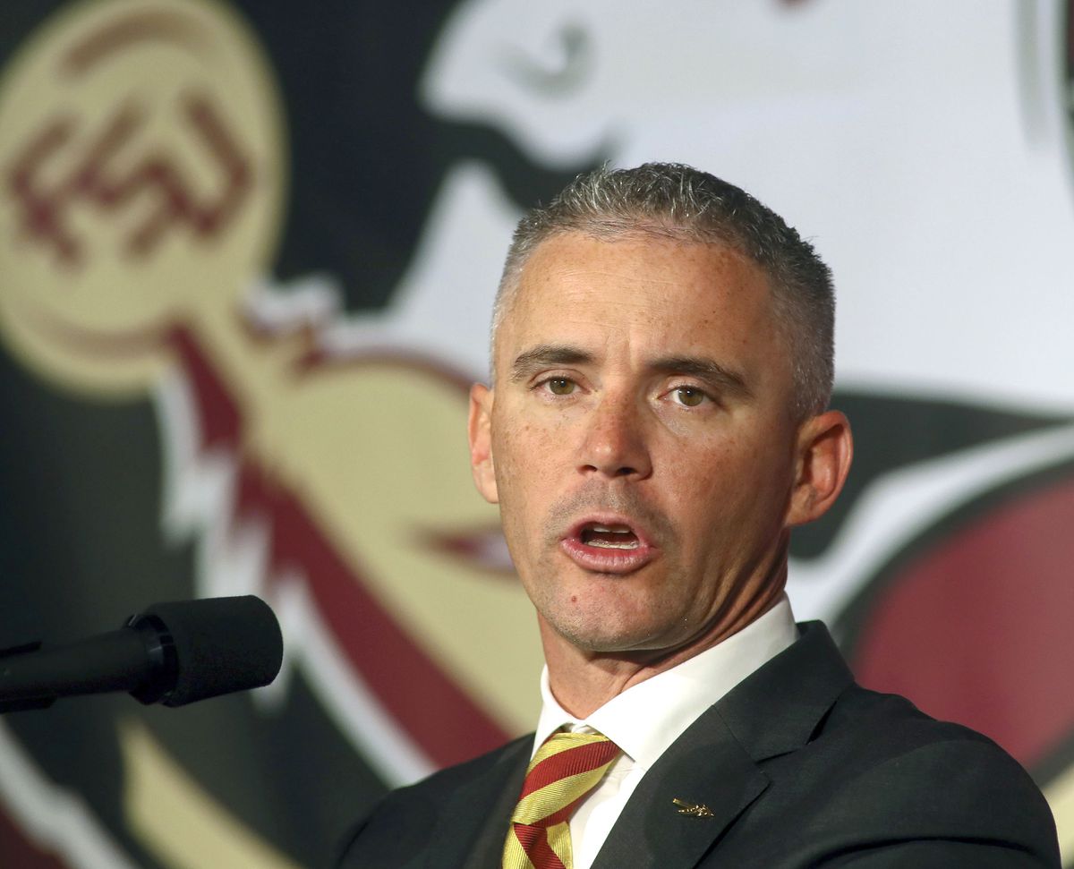 Florida State football coach Mike Norvell tests positive for
coronavirus 1 Florida State football coach Mike Norvell tests positive for
coronavirus 1