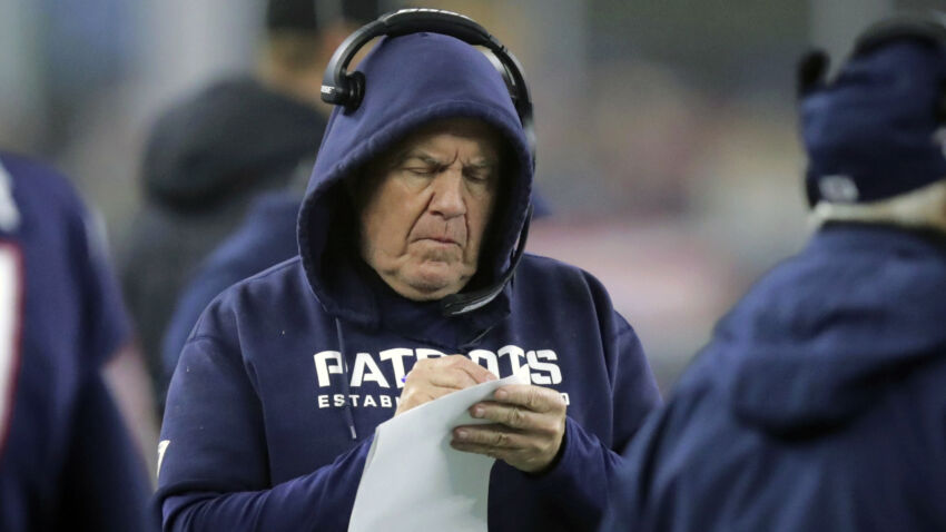 Belichick and the Patriots are looking forward to a 'big
challenge' against the Raiders 1