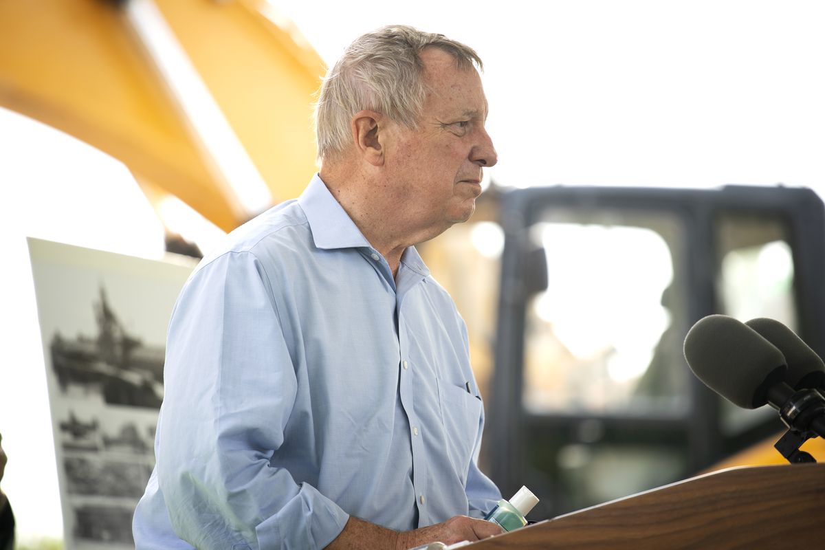Feds ‘commandeered’ COVID-19 testing supplies ordered by
Loyola and Illinois State to detect virus on campus, Sen. Dick
Durbin says 1 Feds ‘commandeered’ COVID-19 testing supplies ordered by
Loyola and Illinois State to detect virus on campus, Sen. Dick
Durbin says 1