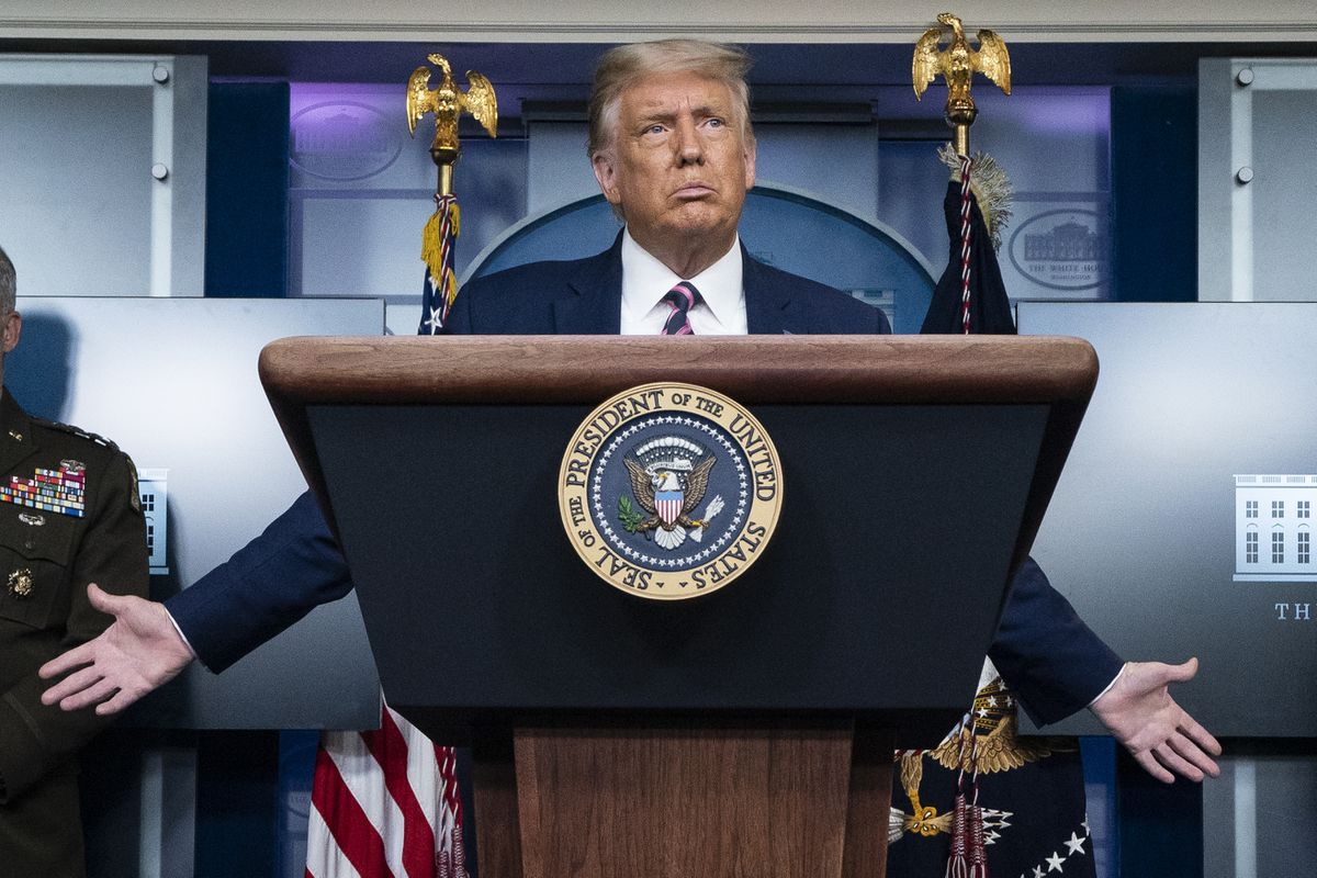 ’Every American’ will have access to coronavirus vaccine by
April 2021: Trump 1 ’Every American’ will have access to coronavirus vaccine by
April 2021: Trump 1
