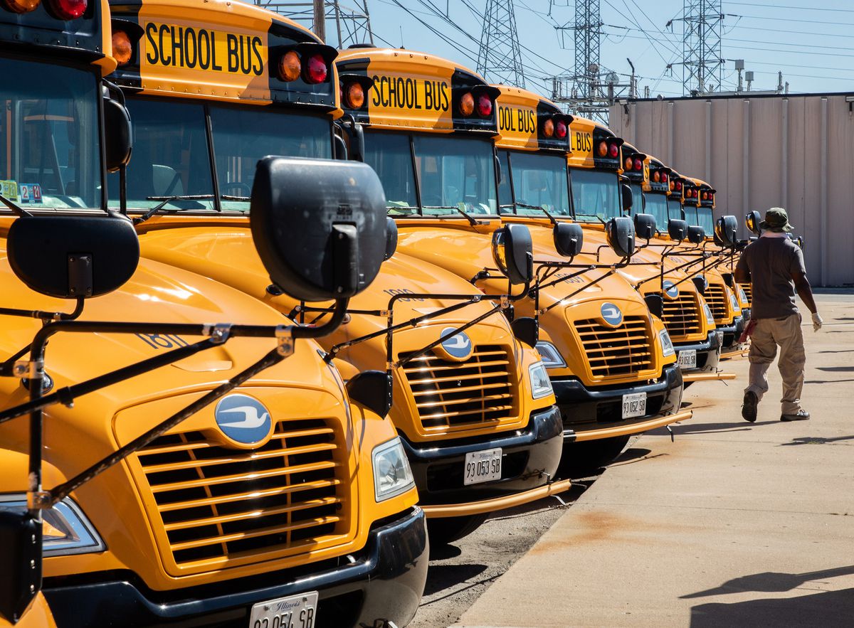 Bus contractors, uniform suppliers, trophy makers: Many
Chicago-area companies feel the pain as schools begin with remote
learning 1 Bus contractors, uniform suppliers, trophy makers: Many
Chicago-area companies feel the pain as schools begin with remote
learning 1