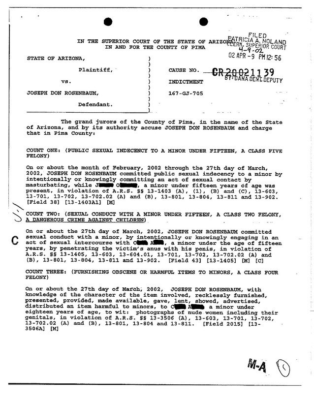 Court Records: Deceased Kenosha Rioter Rosenbaum Was a Child
Rapist 1